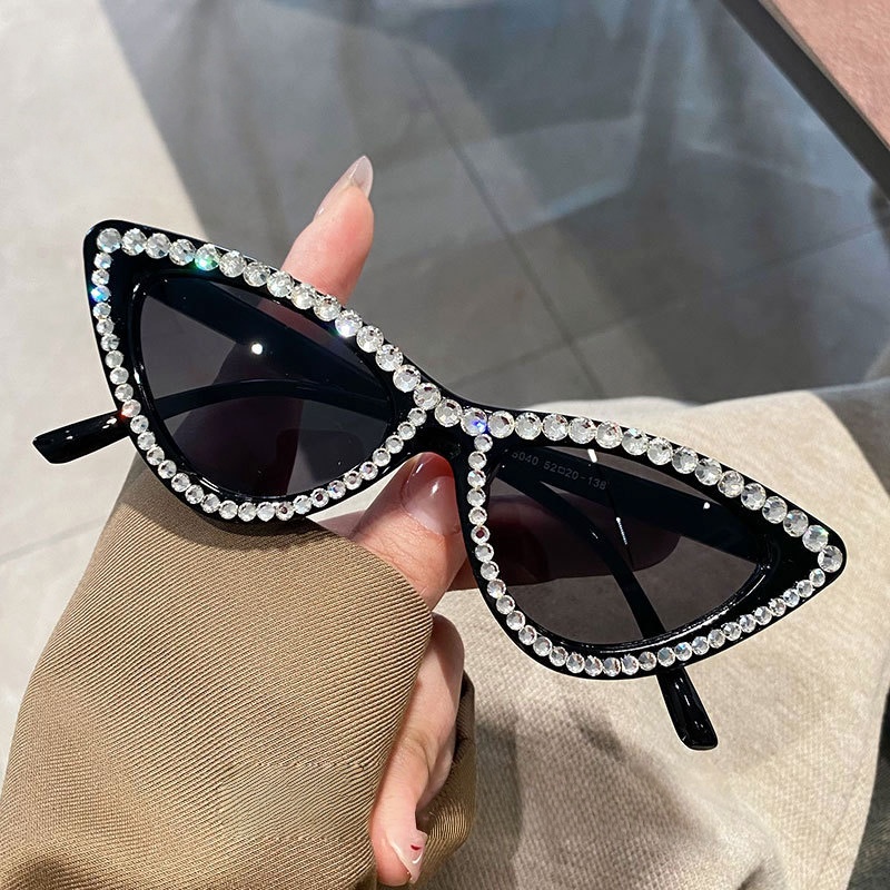 Sunglasses Cat Eye - Vintage Luxus Cat Eye Sonnenbrille Frauen