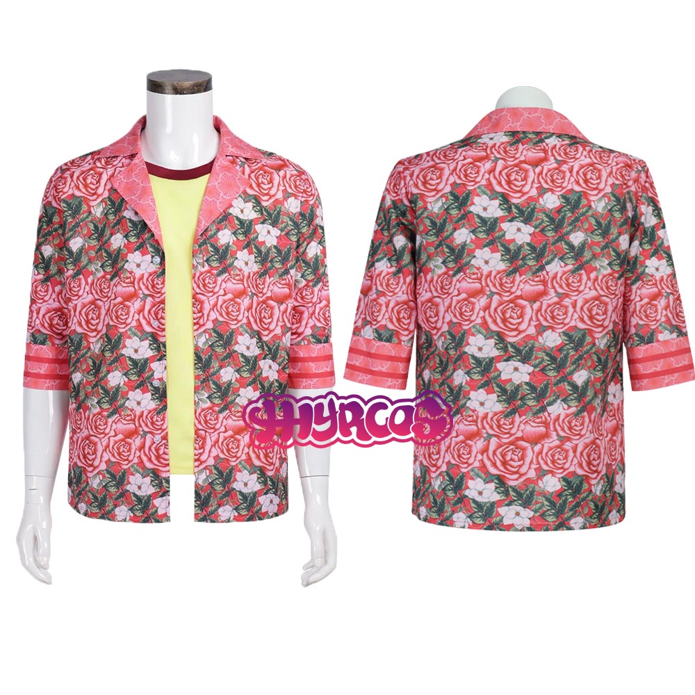 Romper Floral Print - Mundwasser Daisuke Cosplay Kostüm Mundwasser Cosplay