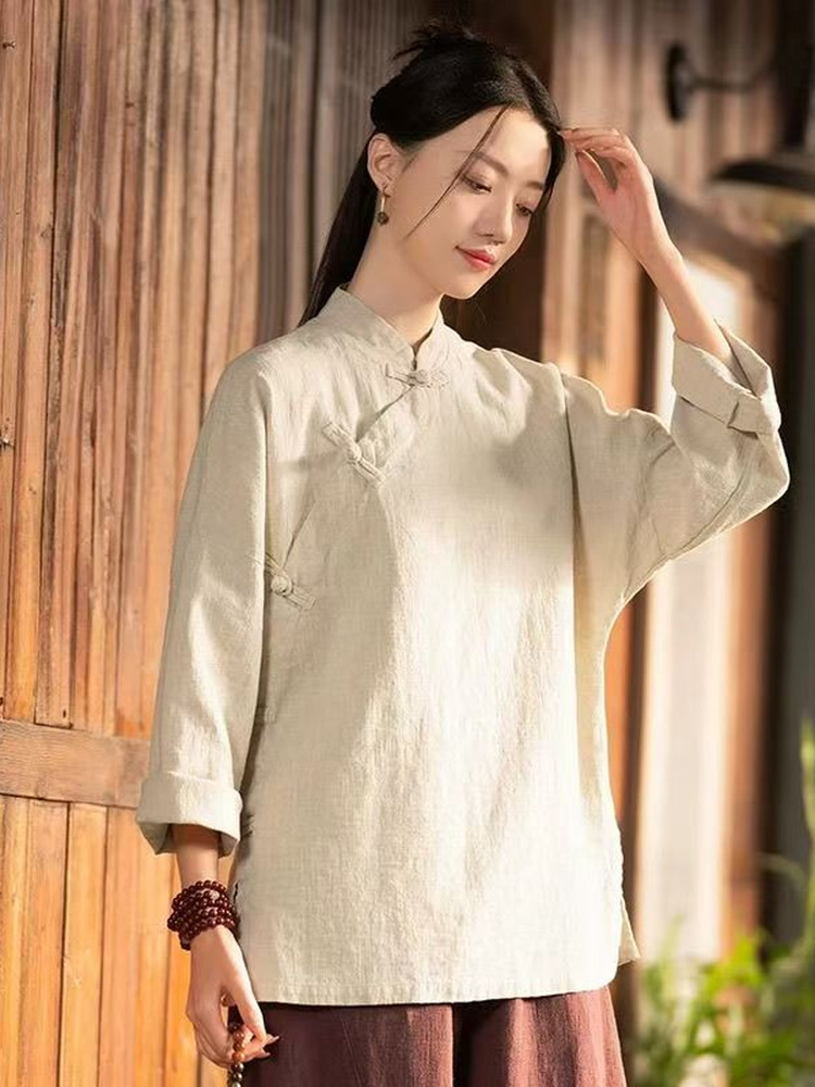 Neues chinesisches Stil-Set: L – Linen Pant Wide Bewertung und Preis