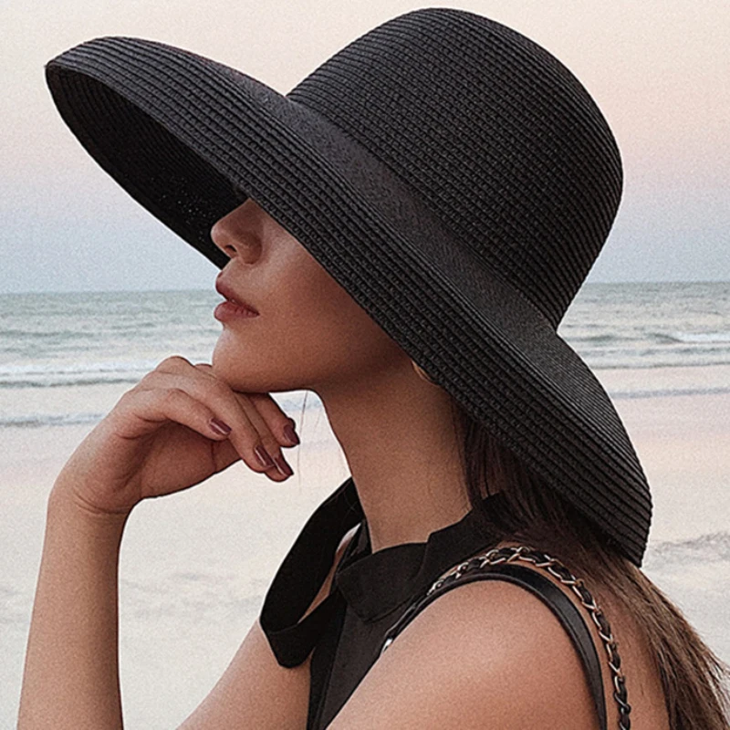 2023 Neuer Sommer Damen Einfar – Hat Floppy Wide Bewertung und Preis