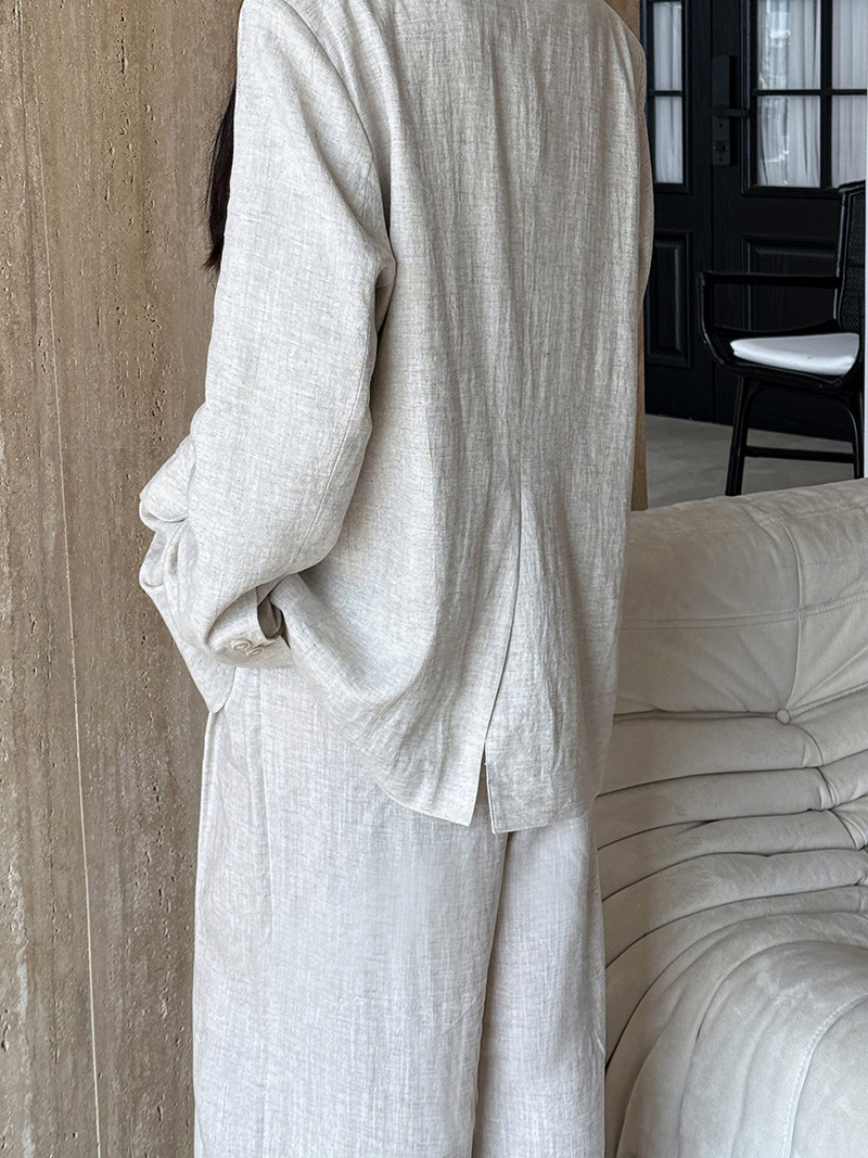 Herbst High-end-Leinen Materia – Linen Pant Wide Bewertung und Preis