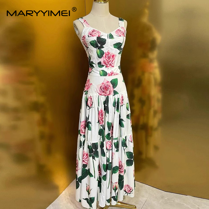 MARYYIMEI Modischer Anzug mit  – Romper Floral Print Bewertung und Preis