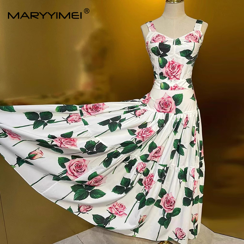 MARYYIMEI Modischer Anzug mit  – Romper Floral Print Bewertung und Preis