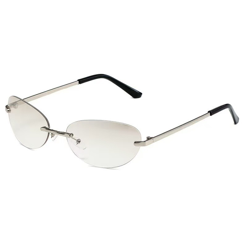 Randlose Ovale Sonnenbrillen f – Sunglasses Cat Eye Bewertung und Preis