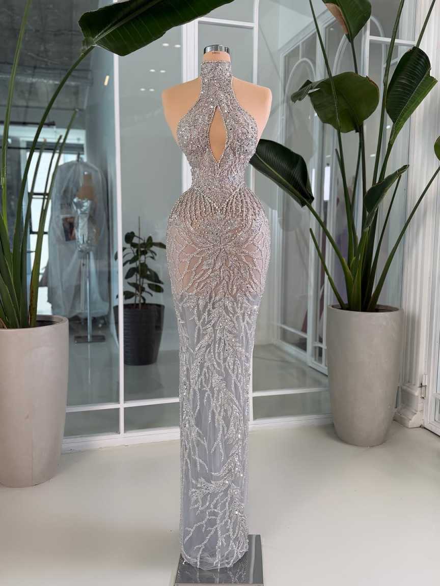 Elegante Abendkleider mit Neck – Maxi Dress Halter Bewertung und Preis
