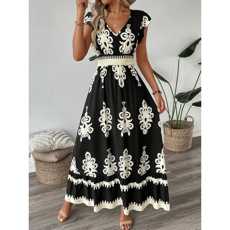 Plus Size Neues Damenmode-Klei – Romper Floral Print Bewertung und Preis