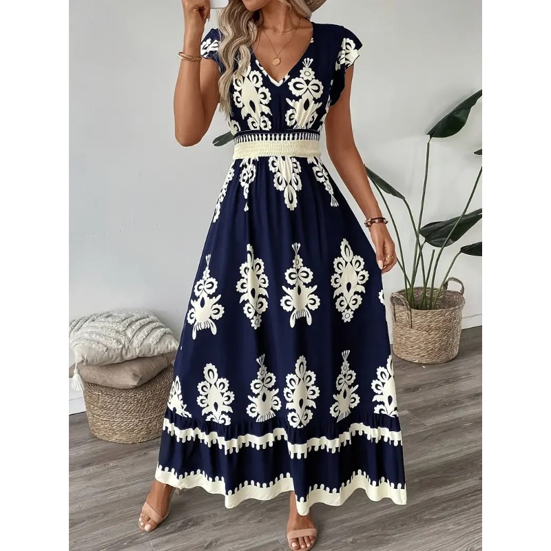 Plus Size Neues Damenmode-Klei – Romper Floral Print Bewertung und Preis