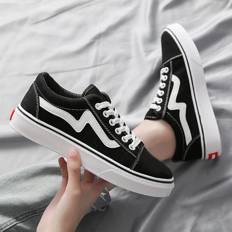 2022 Frühjahr neue Segeltuchsc – Vans Shoes Old Skool Bewertung und Preis